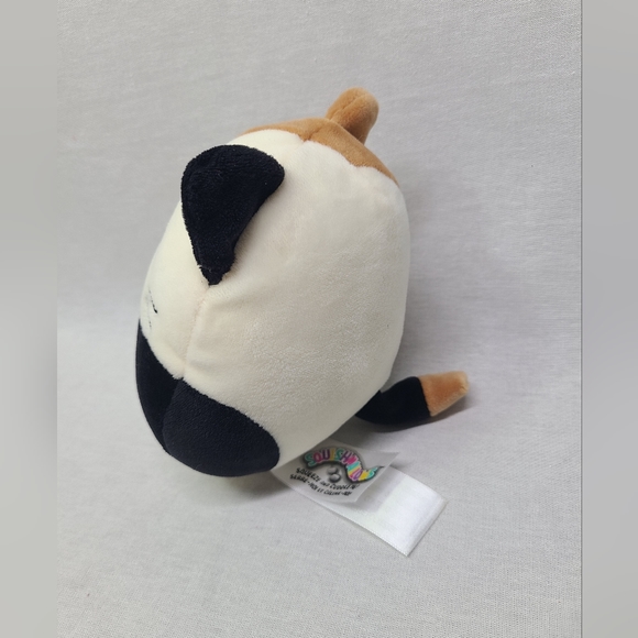 Kellytoy Squishmallows Cameron the Calico Cat 5” -Tan, Black and White - Picture 2 of 3